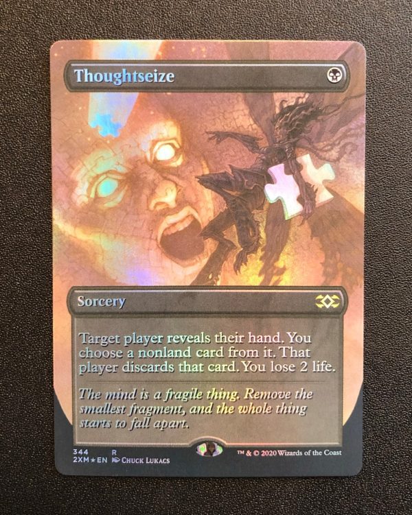 Thoughtseize (FOIL Showcase) - MTG Proxy 2XM