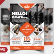 Creative Business Flyer Design PSD