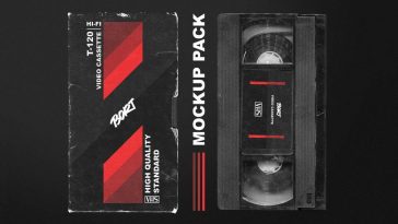 Old VHS Mockup Pack