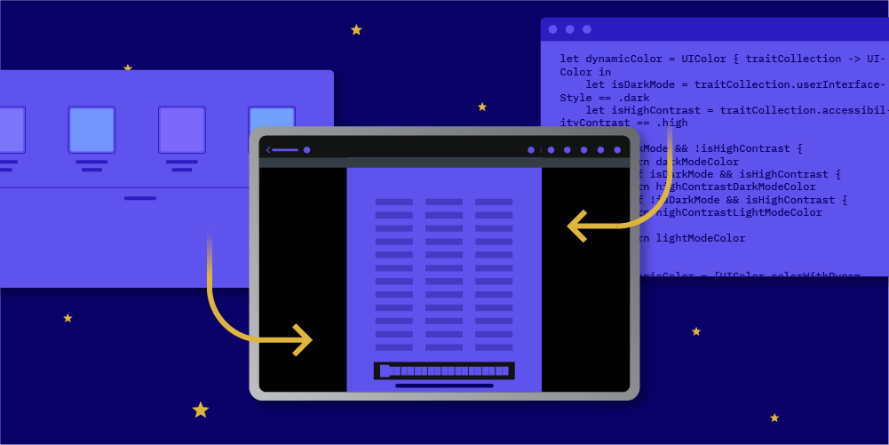 Illustration: Adopting Dark Mode on iOS and Ensuring Backward Compatibility