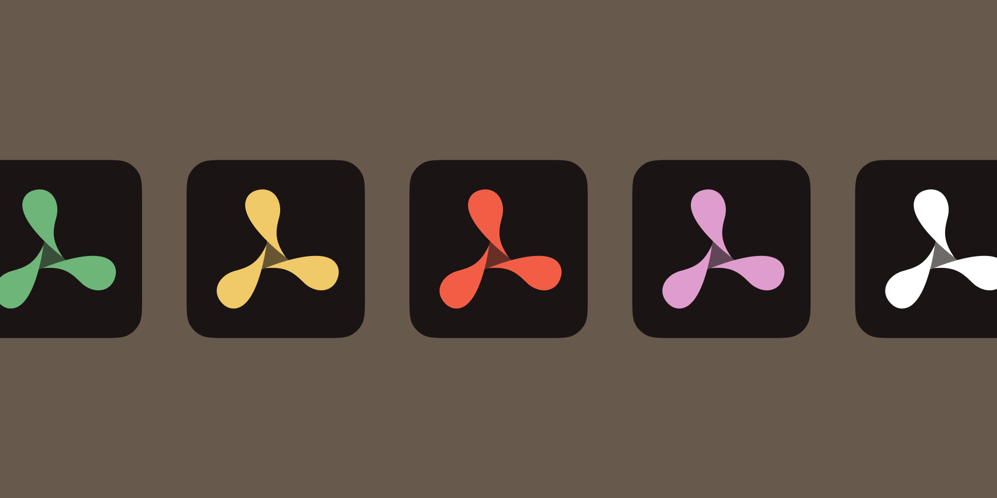 Illustration: Dark and Tinted Alternative App Icons