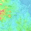 Mapa topográfico Wuruma Dam, altitude, relevo