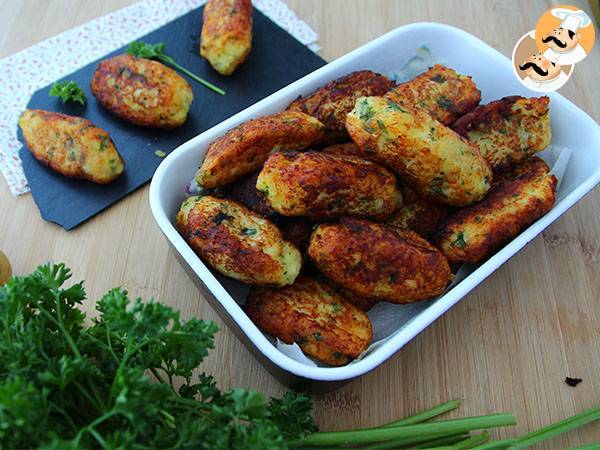 Receita Bolinhos / pastéis de bacalhau