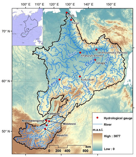 Water | Free Full-Text | Climate Change Attribution in the Lena and ...