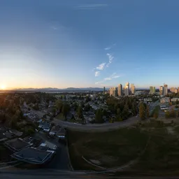 Sunset City Aerial