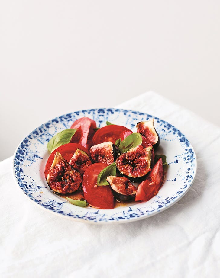 fig recipes black fig tomato salad recipe