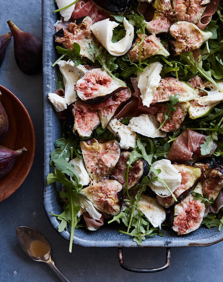 fig recipes fig salad with fresh mozzarella recipe