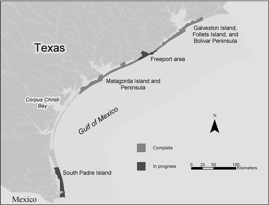 Barrier Islands Map