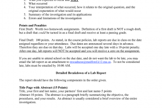 Formal Lab Report Template Physics , 7 Formal Lab Report Template In Scientific data Category