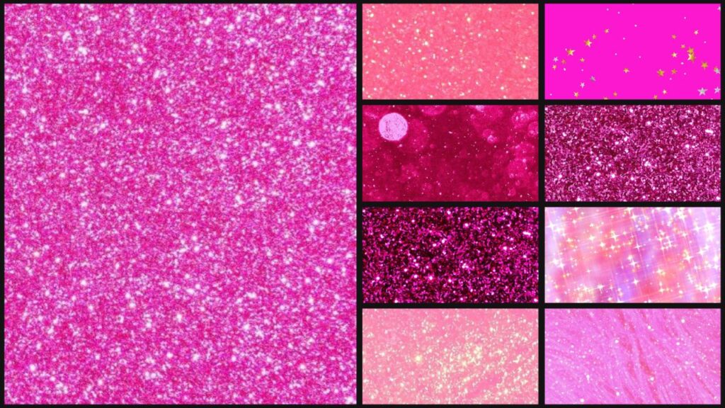 Pink Glitter Wallpaper 4k, Background Hd & Aesthetic 1080p New 2024