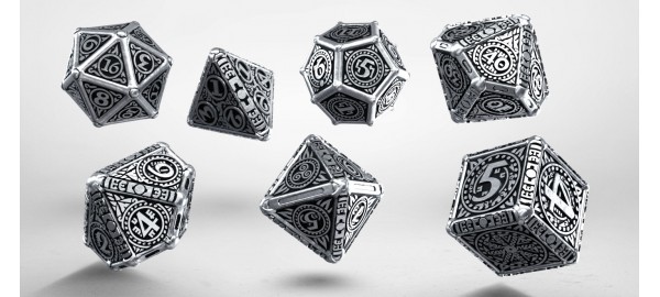 Metal Svetovid Dice Set (7)