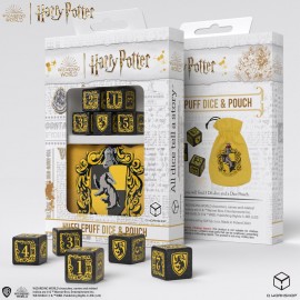 Harry Potter. Hufflepuff Dice & Bag