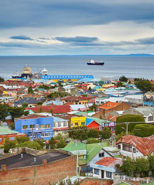 A beautiful view of Punta Arenas