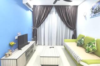 Cozy Blue n Relaxing Ocean Sweet Home@Central Park - Johor Bahru