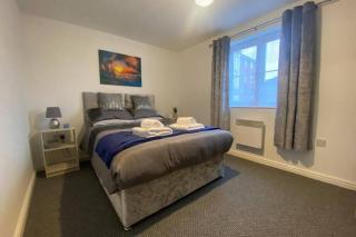 The Onyx Suite - 1 Bed apartment w/ free parking - Cardiff