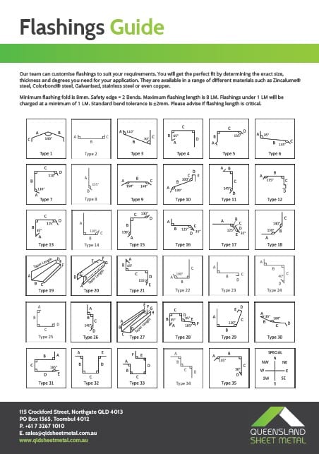 Flashings Guide - Qldsheetmetal