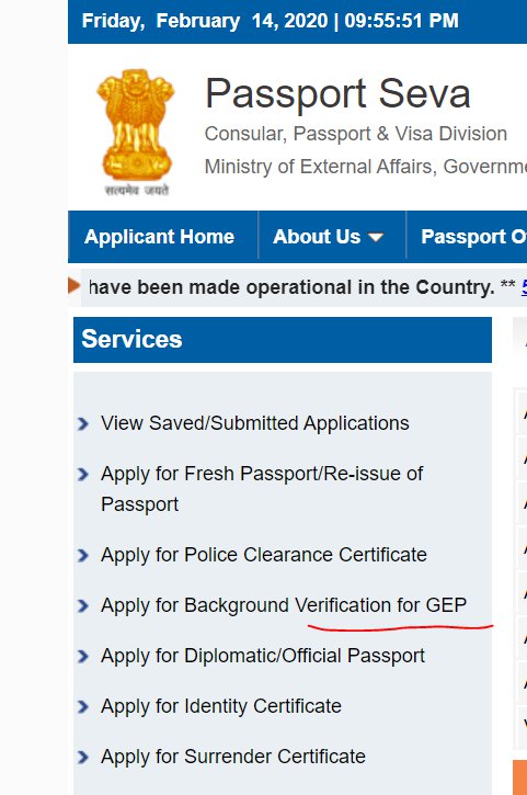 How long did the background verification for the GEP step in India take  (during your Global Entry application process)? - Quora