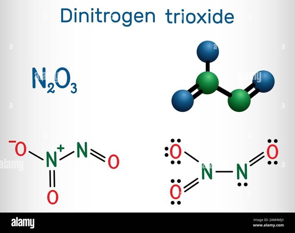 What is N2O3 hybridization structure? - Quora