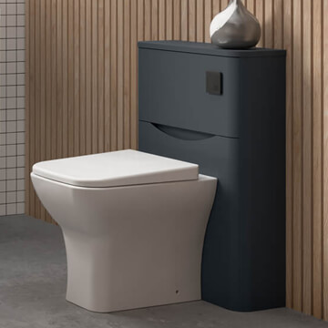 Nuie Lunar Floor-Standing Back-To-Wall WC Unit 550 x 205mm - Image