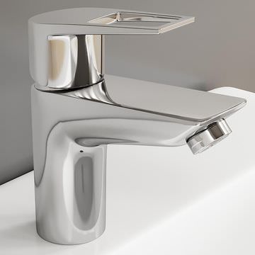 Grohe BauLoop Chrome Basin Mixer Tap - Image