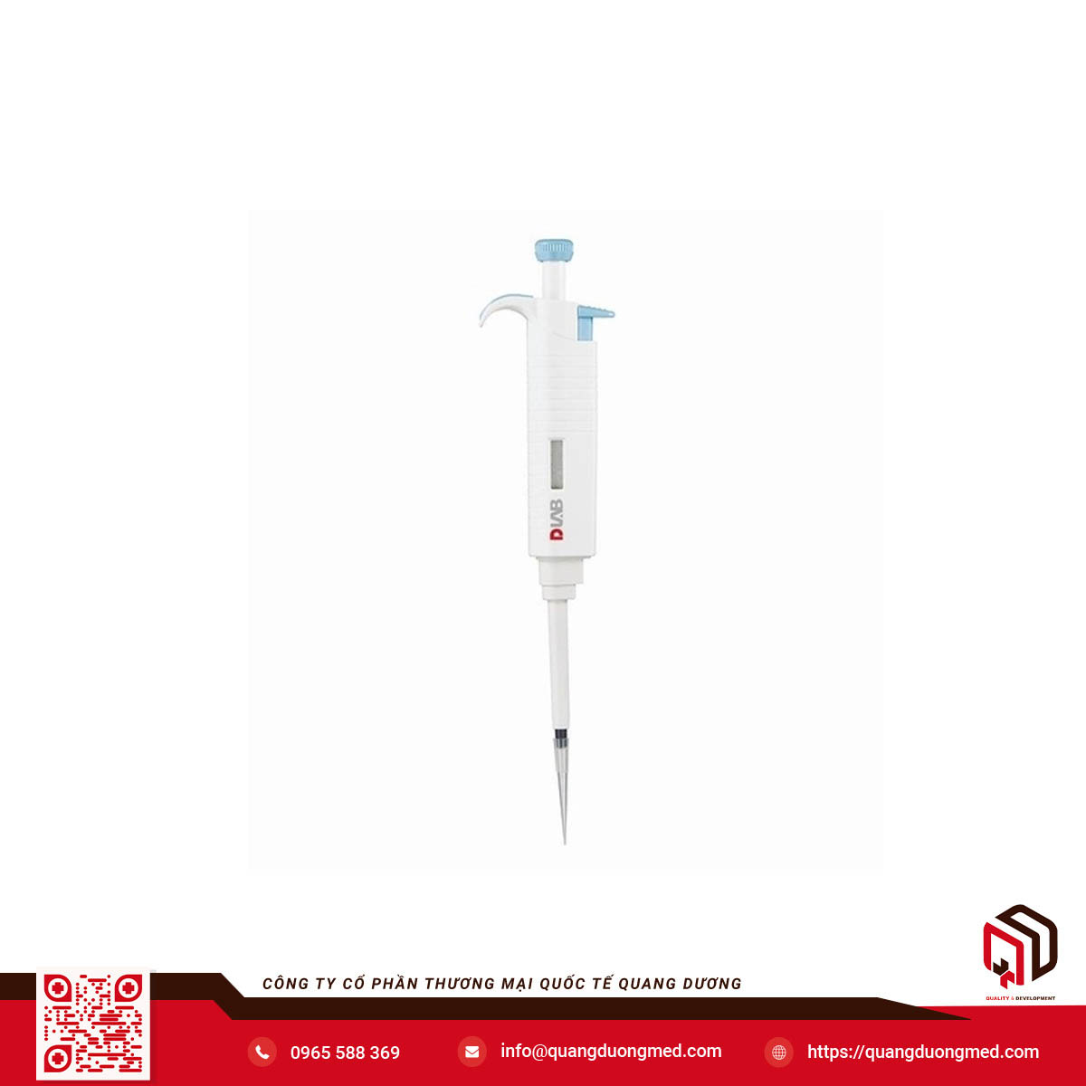 MICROPIPETTE CÓ HẤP MỘT KÊNH THỂ TÍCH: Thể tích: 20 - 200ul