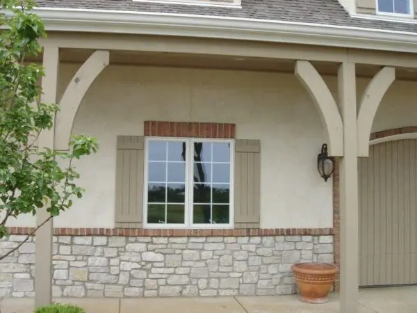 Promenade Tumbled Ashlar Style Real Stone Veneer Wainscoting