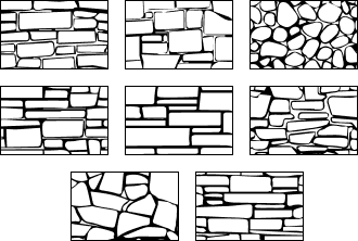 Stone Hatch Patterns - Draw Space