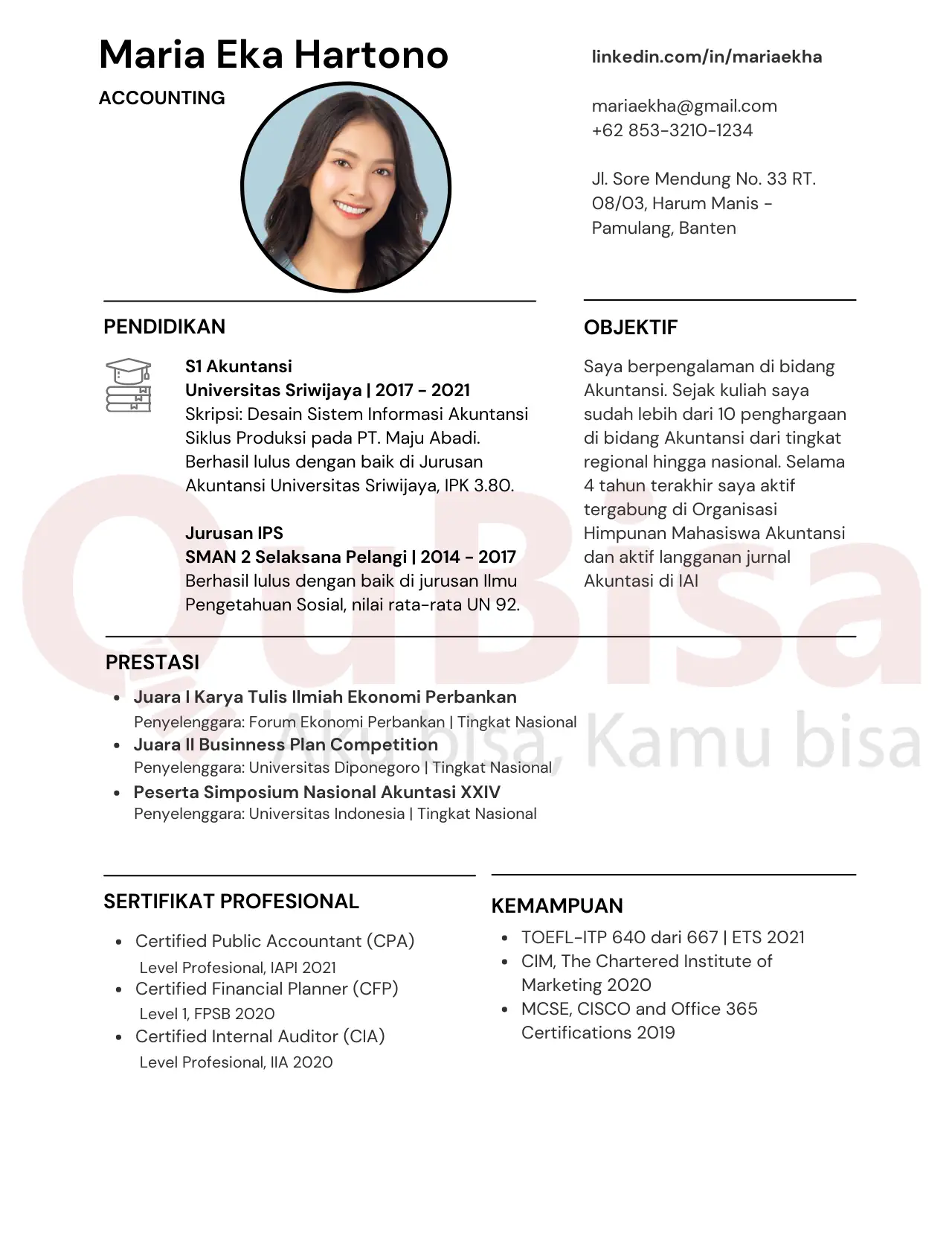 Download Template CV ATS Dengan Mudah Disini!, 49% OFF