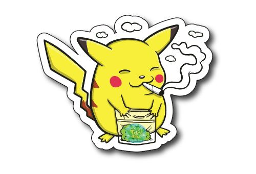 Pikachu with weed – Quick Stick