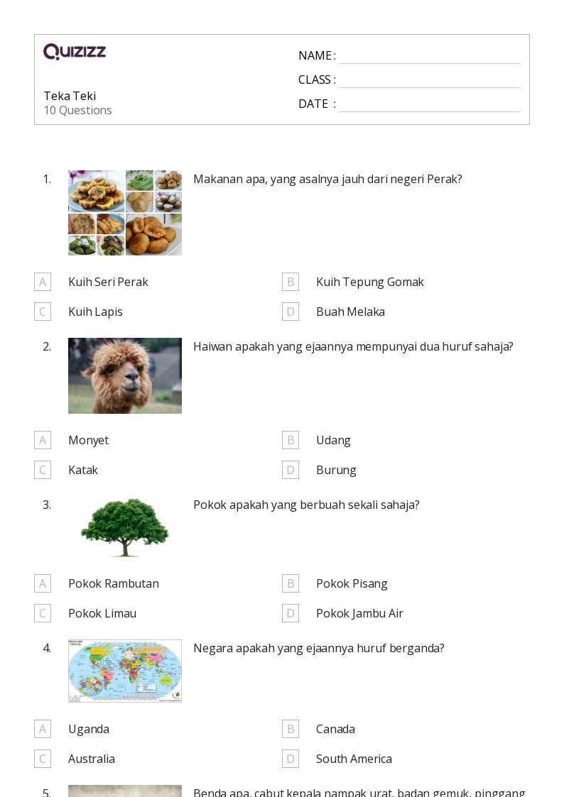 Teka Teki - Dapat dicetak Teka-teki-matematika Lembar-kerja - Quizizz