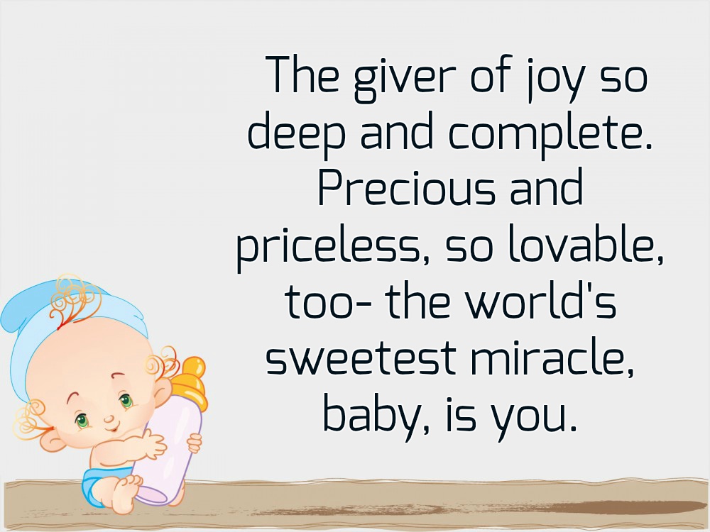 New Baby Quotes