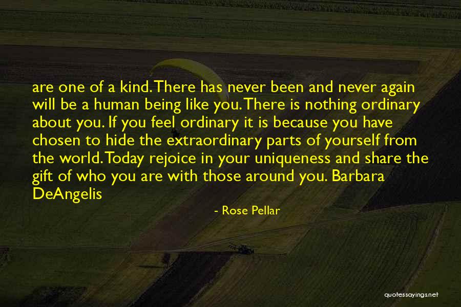 Being Kind To Yourself Quotes By Rose Pellar