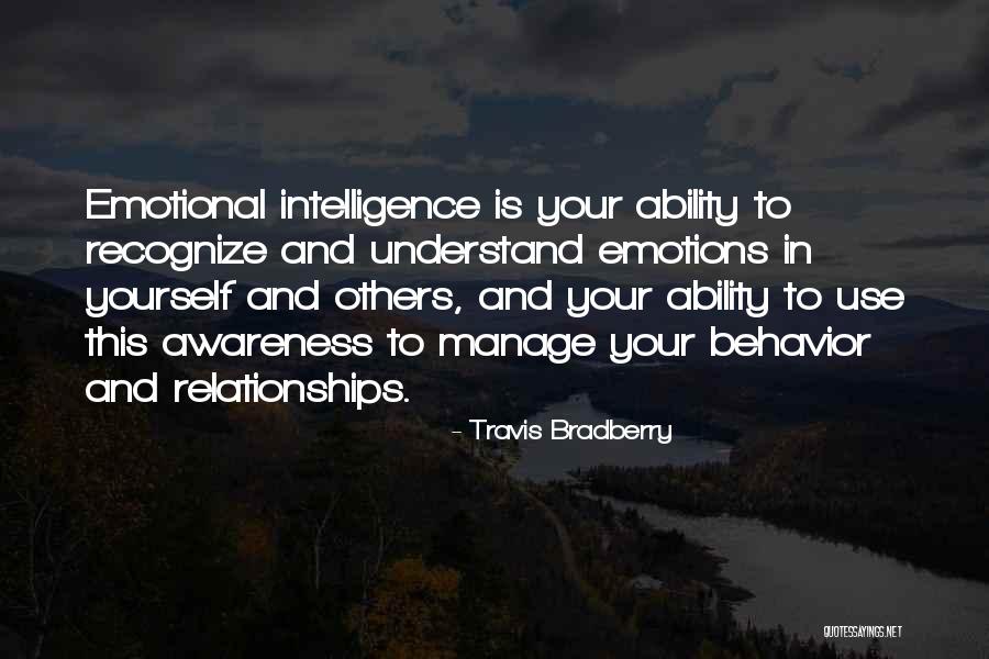 Manage Emotions Quotes By Travis Bradberry