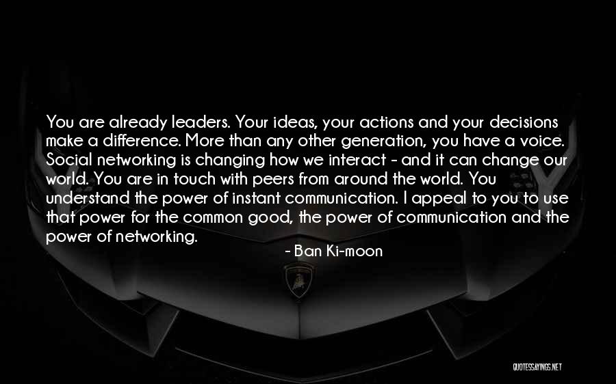 Social Change Quotes By Ban Ki-moon