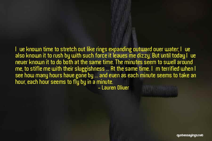 Time Fly By Quotes By Lauren Oliver