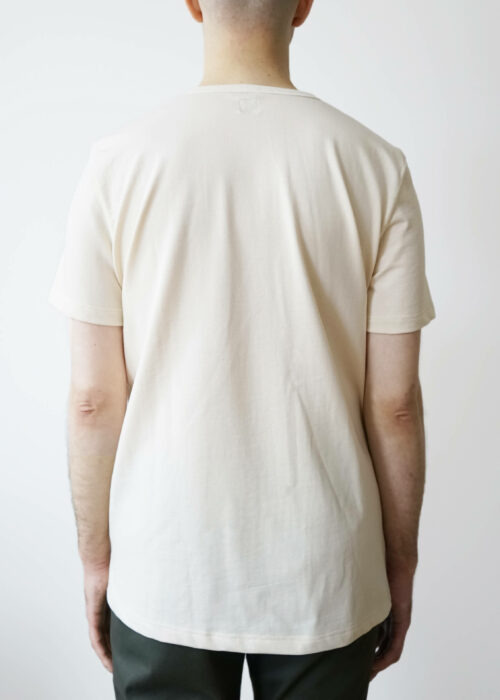 Product thumbnail image for »Gréco« Ecru Ringer T-Shirt 100% Organic Cotton