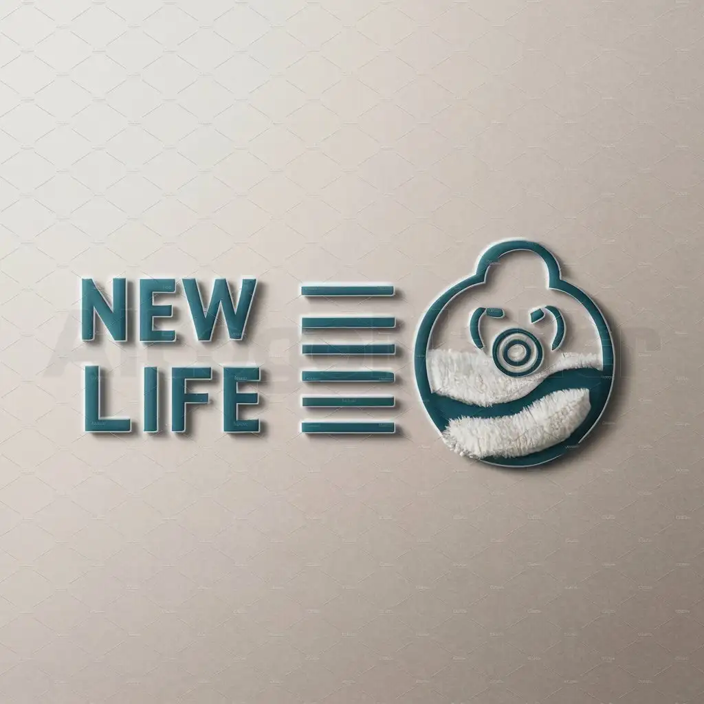 LOGO Design For New Life Baby Product Theme with Clear Background | AI ...