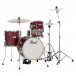 Pearl Midtown 4tlg. Kompakt-Set inkl. Hardware, Mattrot