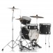 Pearl Midtown 4pc Compact Set incl. Hardware, Matte Black - Rear