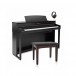 Kawai CA501 Digital Piano Package, Premium Rosewood