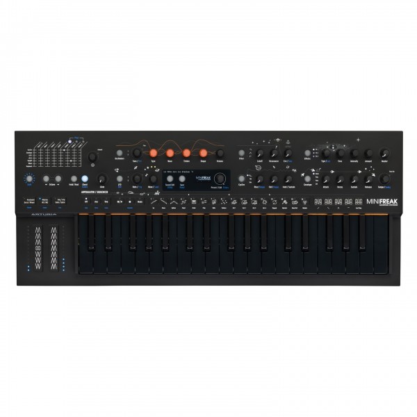 Arturia MINIFREAK Polyphonic Hybrid Synthesizer, Stellar Edition - Top