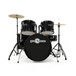 BDK-1 Full Size Starter Drum Kit by Gear4music, Black