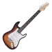 3/4 LA Electric Guitar by Gear4music, Sunburst