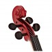 Stagg Shaped Electric Violin Outfit, Metallic Red