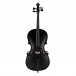 Student 1/2 Size Cello with Case by Gear4music, Black