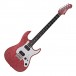 JET Guitars JS-500 Ebony, Red Sparkle