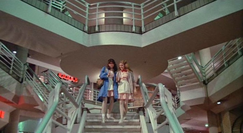 a Scene from Fast Times at Ridgemont High filmed at Sherman Oaks Galleria - Los Angeles, CA