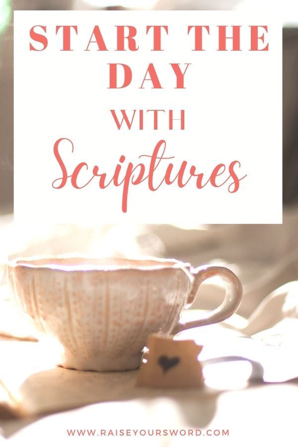 inspirational morning bible verses