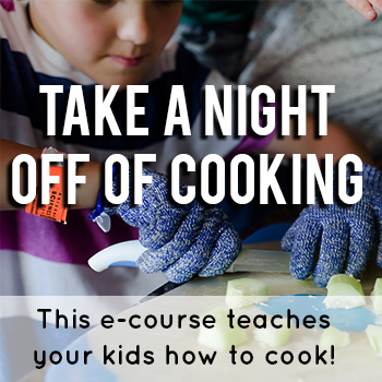 teach kids to cook