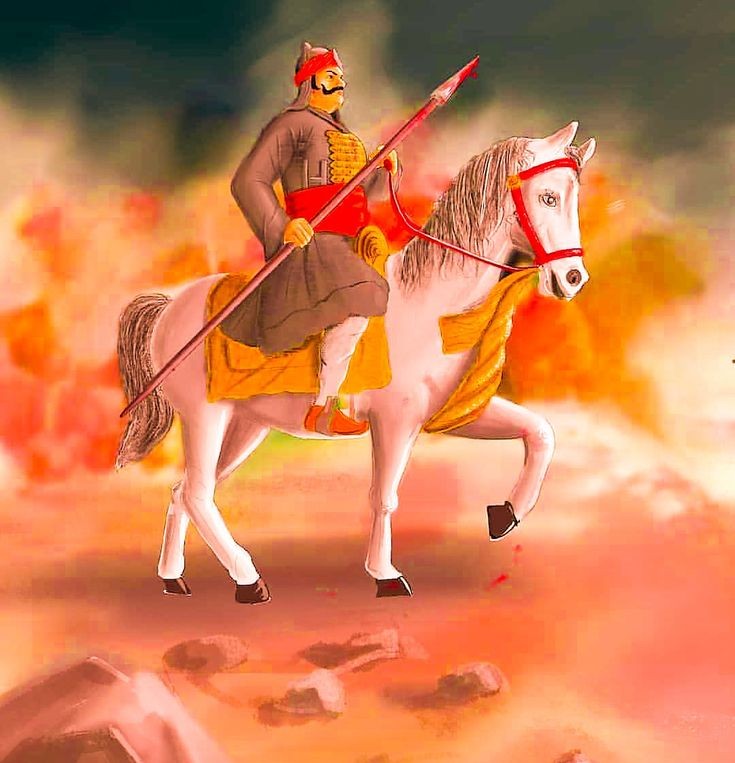 Maharana Pratap 3d Photo